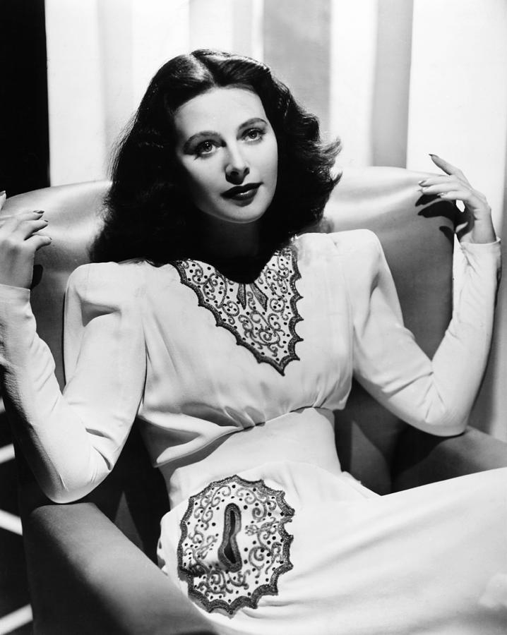 Portrait Photograph - Hedy Lamarr, Ca. Early 1940s #1 by Everett