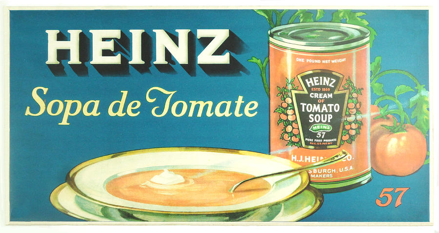 Heinz Cream of Tomato Soup #1 Digital Art by Woodson Savage