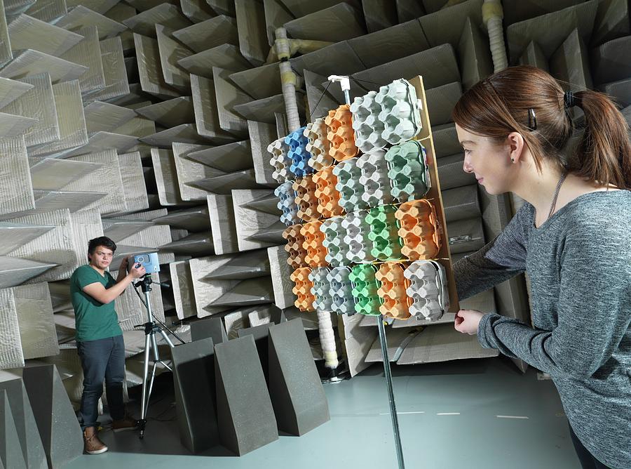Device Photograph - Hemi-anechoic Chamber Research #1 by Andrew Brookes, National Physical Laboratory