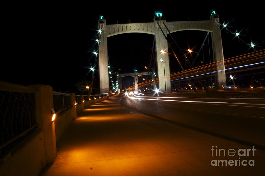 Minneapolis Photograph - Hennepin Avenue Bridge #1 by Kevin Jack