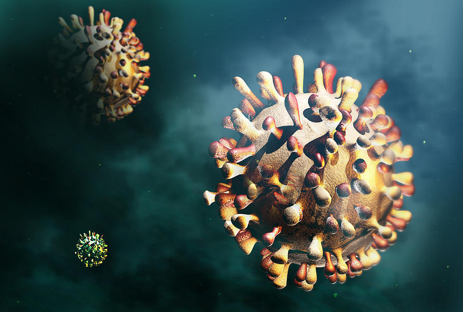 Hepatitis C Virus, Illustration #1 Photograph by Sultan Alshehri