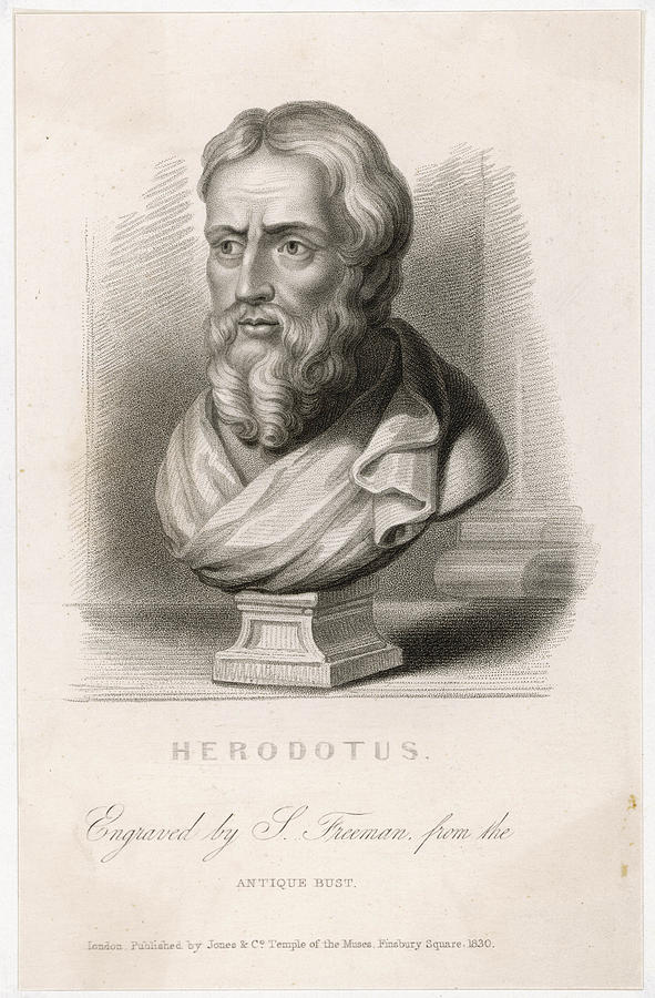 Herodotus Bronze Statue | Life History - Star Statues