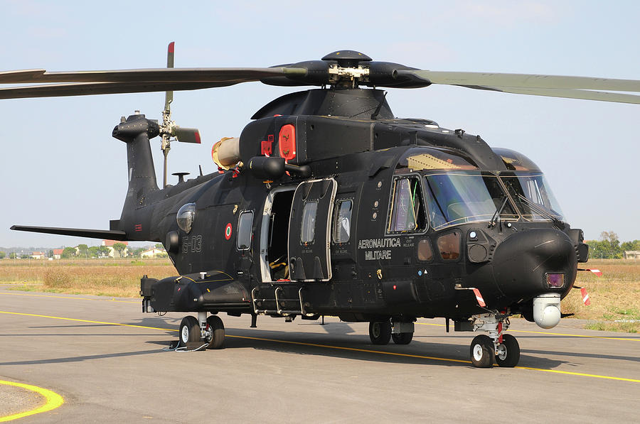 Hh-101a Caesar Combat-sar Helicopter #1 Photograph by Riccardo Niccoli ...