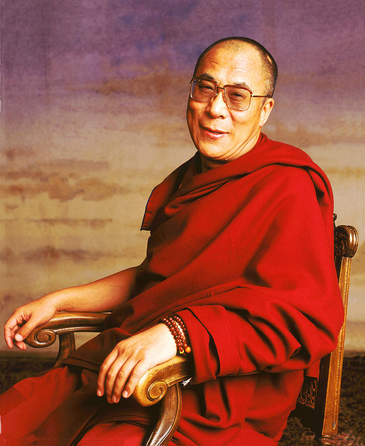 H.H. Dalai Lama #1 Photograph by Jan W Faul