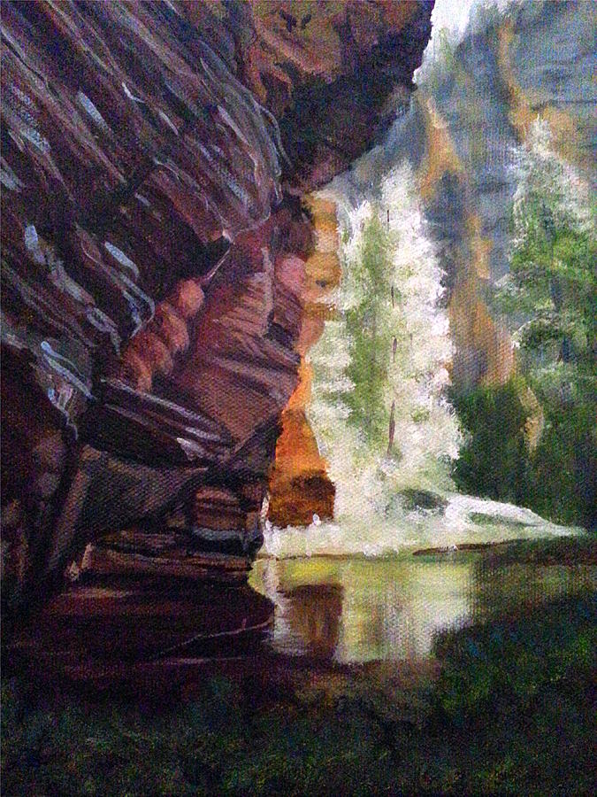 Hidden Cove #1 Painting by Judi Hendricks