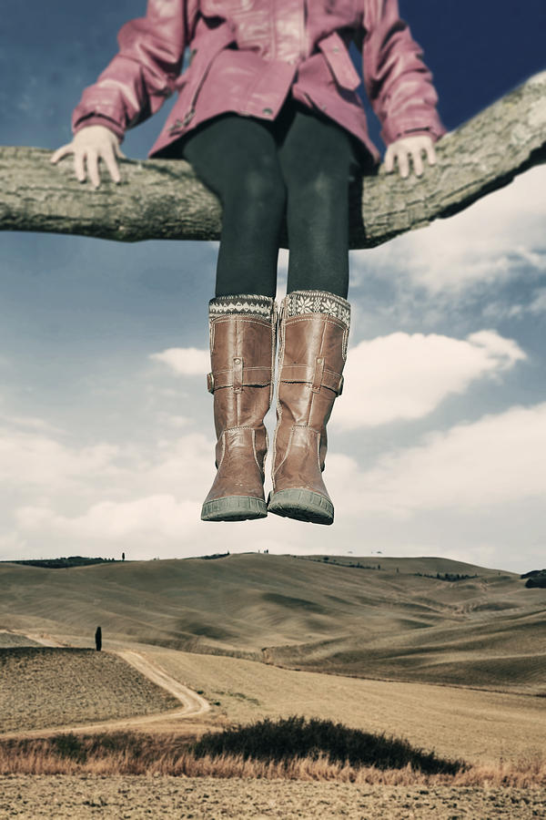 Boot Photograph - High Over The World #1 by Joana Kruse