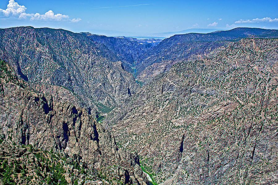 High Point in Black Canyon of the Gunnison National Park-Colorado  #1 Photograph by Ruth Hager