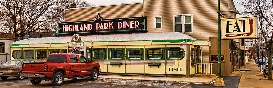 Highland Park Diner II #1 Photograph by Robert Culver
