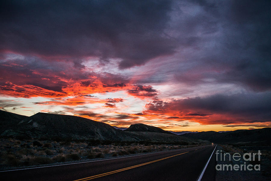 Highway Skies #1 Photograph by Joan Wallner