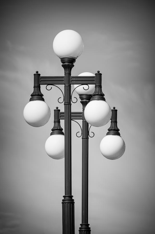 Historic Ybor Lamp Posts #2 Photograph by Carolyn Marshall