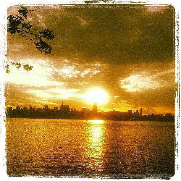 Hoboken Sunrise #1 Photograph by Cody Cobb