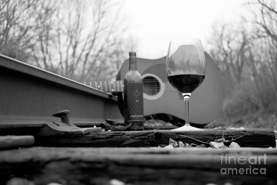 Wine Photograph - Hobos Like Wine Too #1 by John Debar