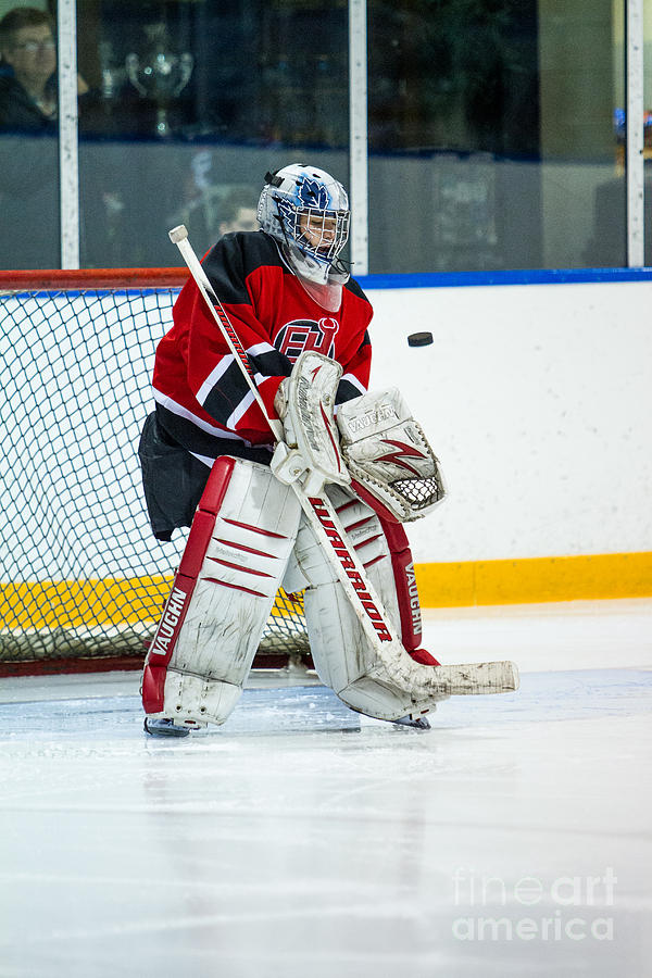 Hockey Goalie Photograph by Simon Jones - Fine Art America