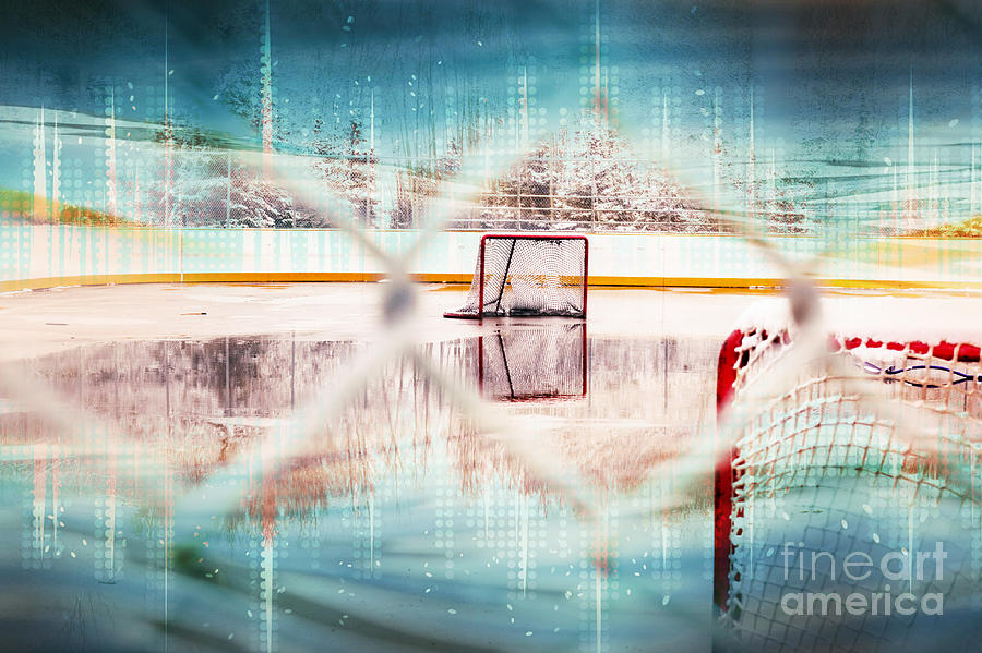 Hockey Graphic Kids Art Photograph by Alanna DPhoto