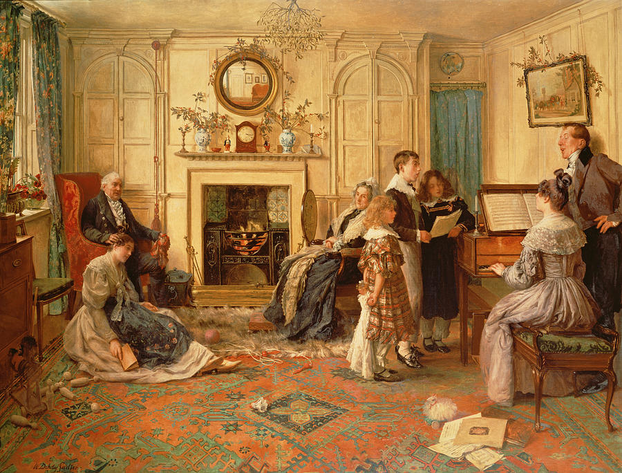 Home Sweet Home Painting by Walter Dendy Sadler