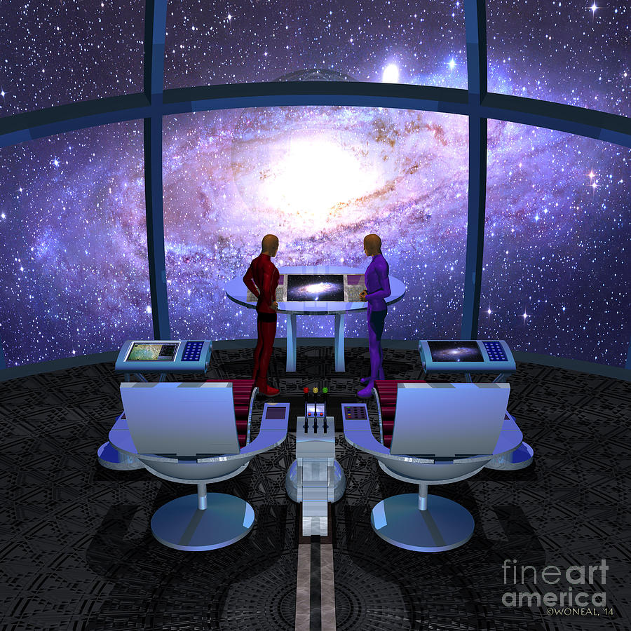 Science Fiction Digital Art - Homeward Bound by Walter Neal