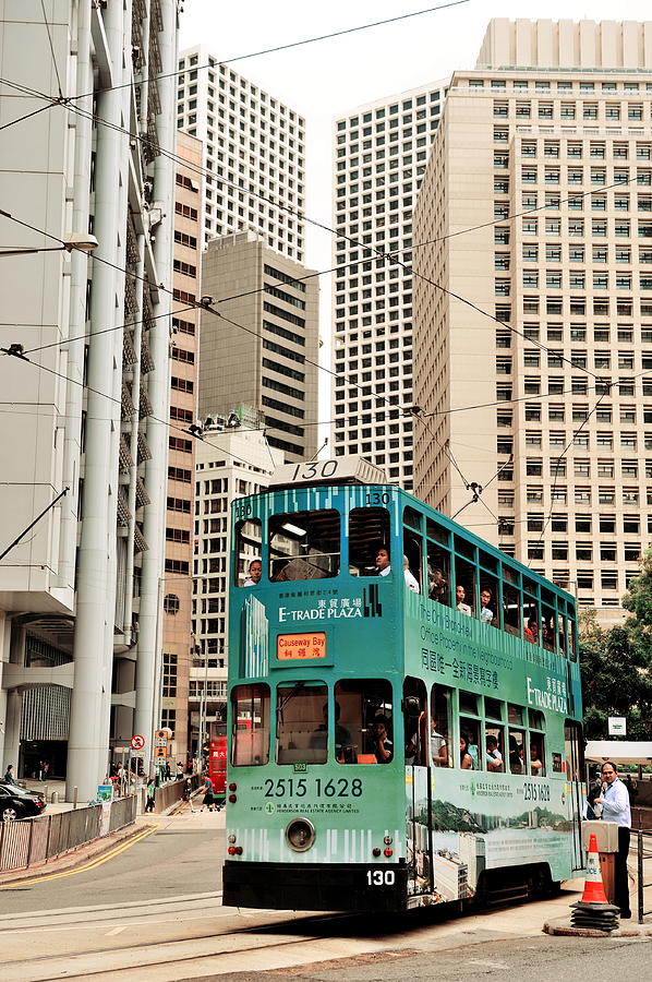 Hong Kong bus #1 Photograph by Songquan Deng