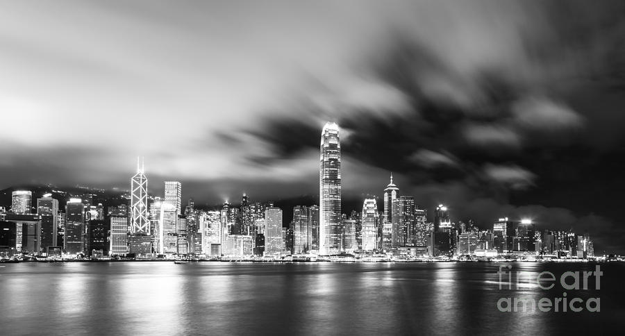 Hong Kong stunning skyline #1 Photograph by Didier Marti