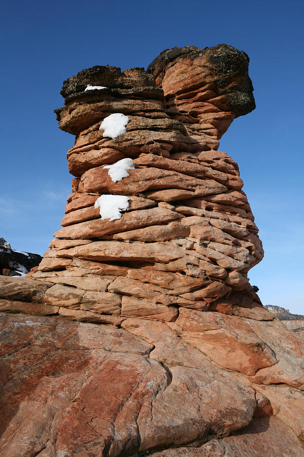 Hoodoo - Zion National Park Photograph by John Wayland - Fine Art America