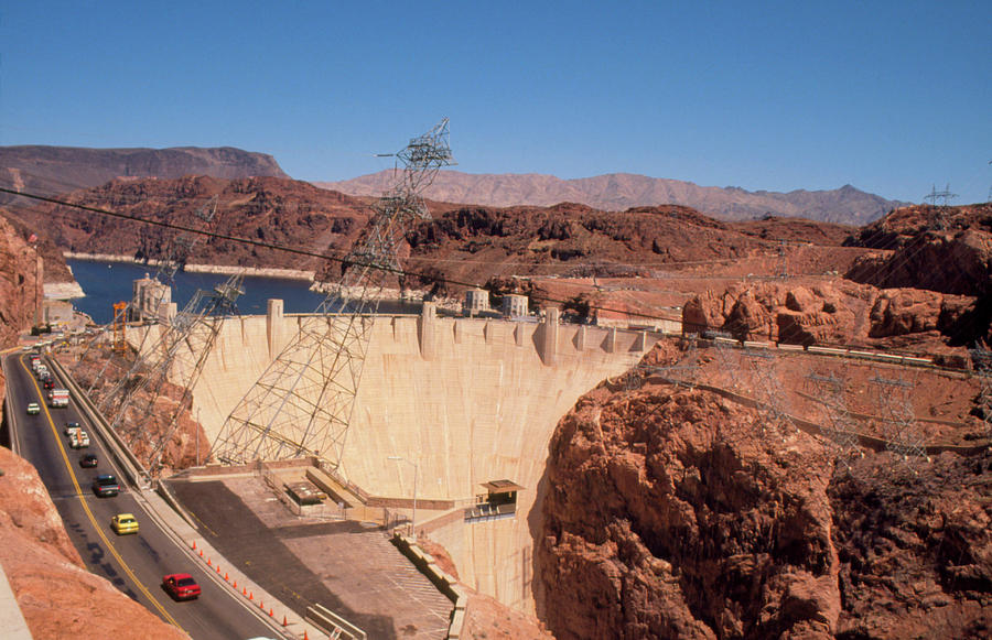 Grand Canyon National Park Photograph - Hoover Dam #1 by Tony Craddock/science Photo Library