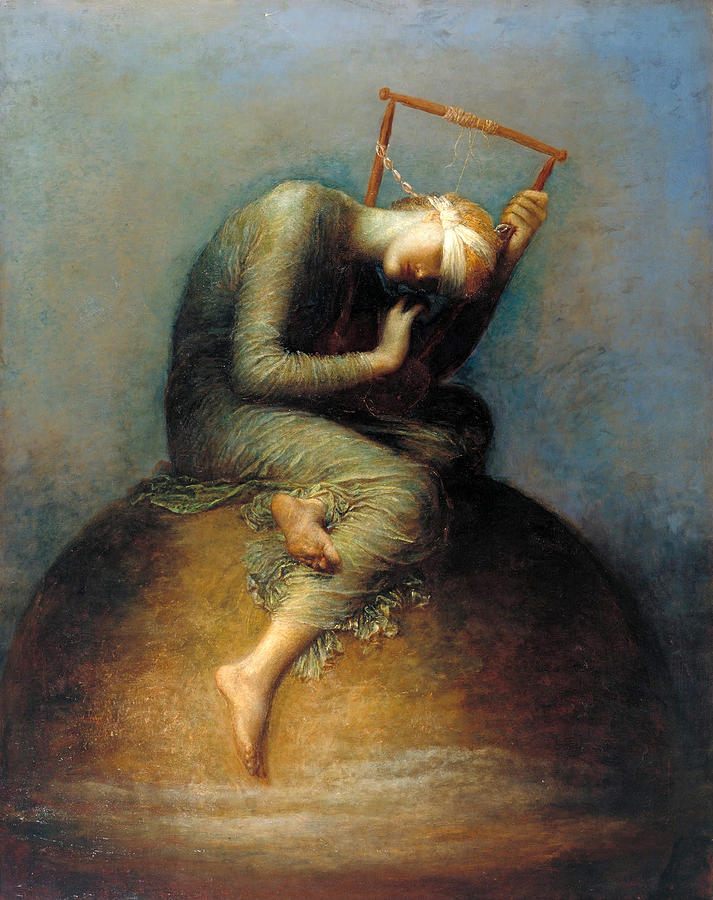 Hope #3 Painting by George Frederic Watts
