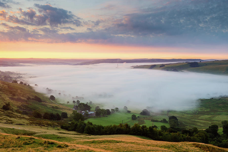 Hope Valley From Mam Tor, Peak District by Chris Hepburn