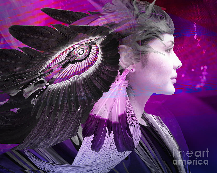 Fantasy Digital Art - Hopi land #1 by Angelika Drake
