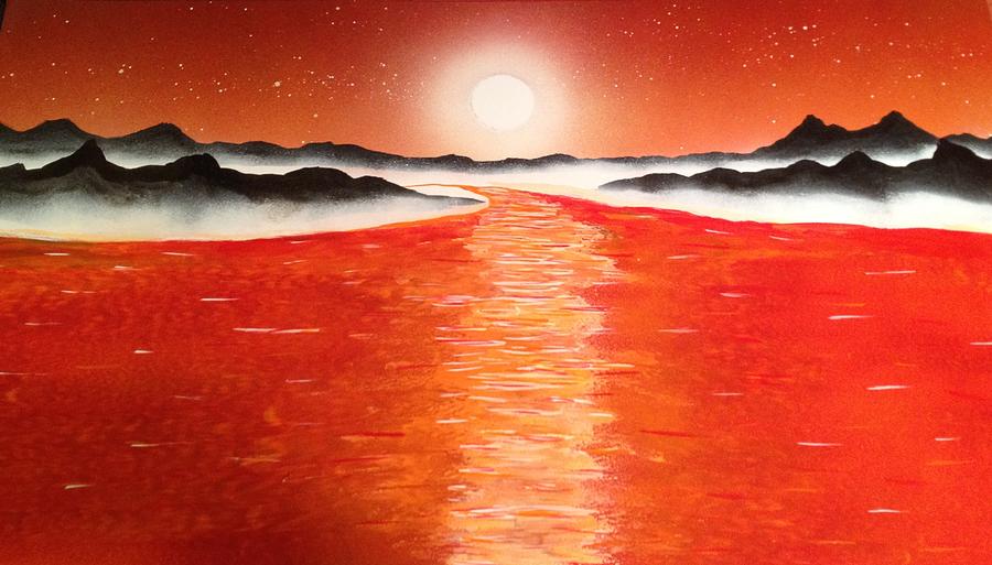 Horizon #1 Painting by Michael Rucker