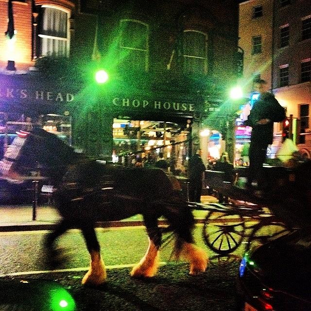 Dublin Photograph - Horse & Carriage. #dublin #1 by David Lynch