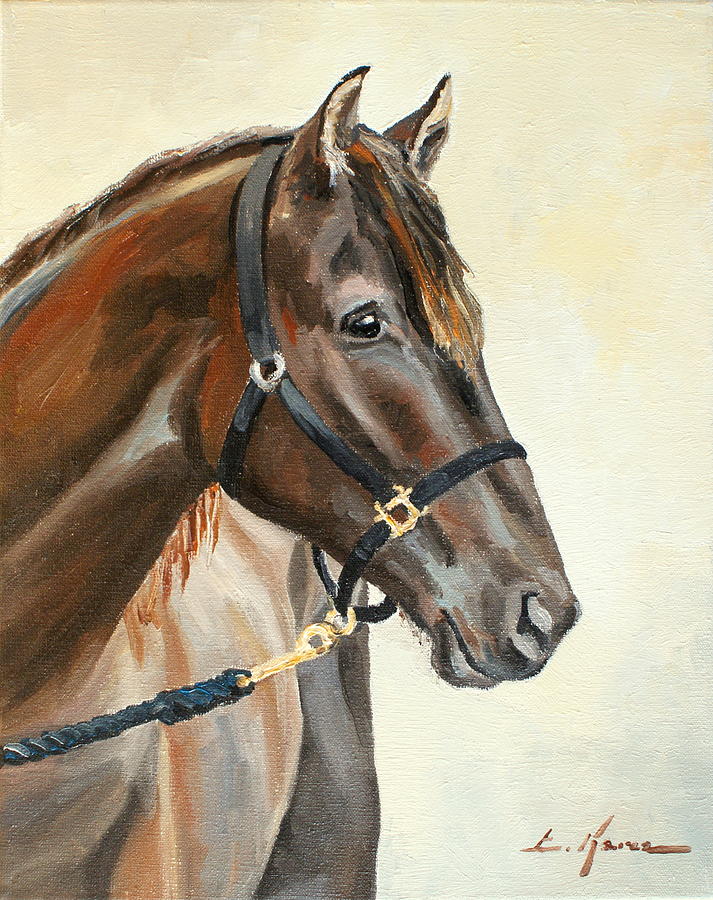 Horse Painting - Horse #1 by Luke Karcz
