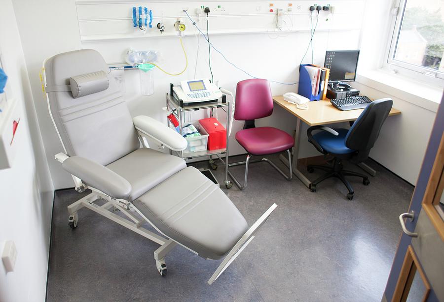 Consultation Room Photograph - Hospital Consultation Room by Science Photo Library Consultation Room Photograph - Hospital Consultation Room by Science Photo Library