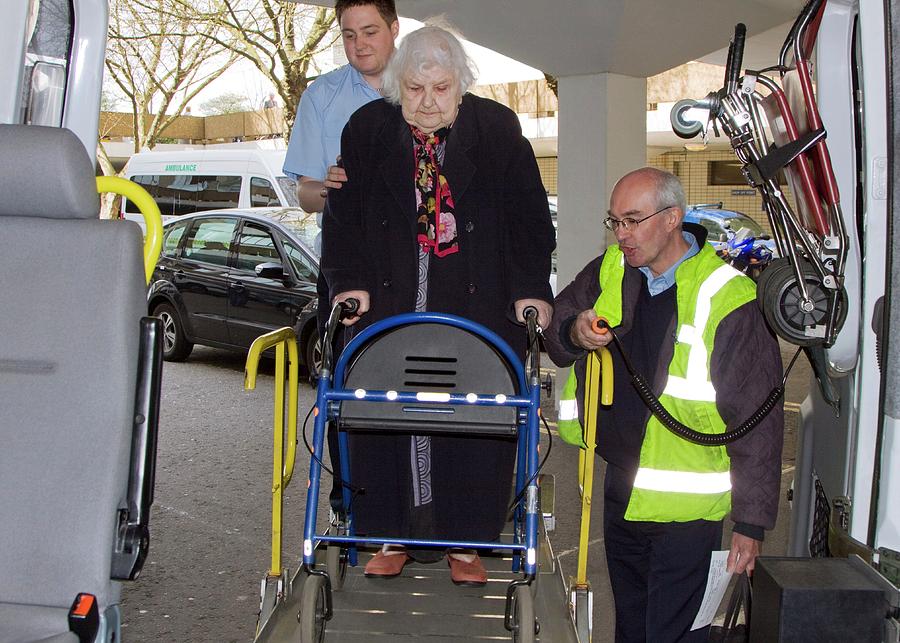 Hospital Patient Transport Photograph by Life In View/science Photo Library