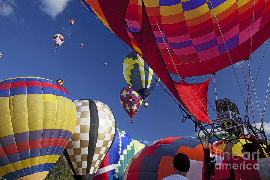Hot Air Balloon #1 Photograph by Jim West
