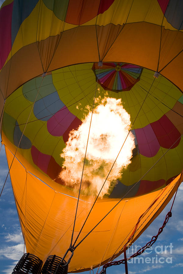 Transportation Photograph - Hot Air Balloon #1 by Sean Bagshaw