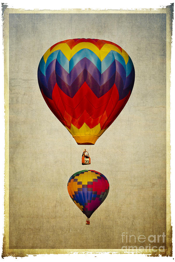Hot Air Balloons #1 Photograph by Elena Nosyreva