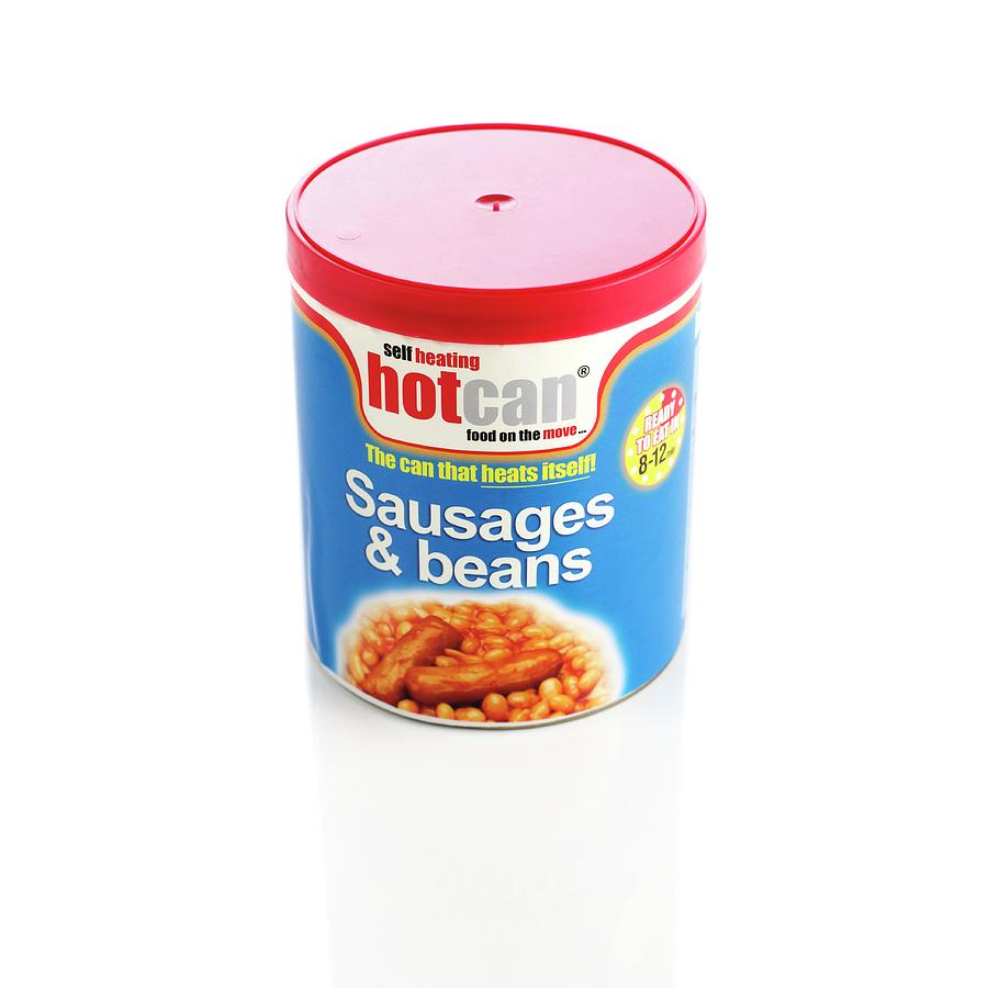 Hot Can Self-heating Food #1 Photograph by Science Photo Library