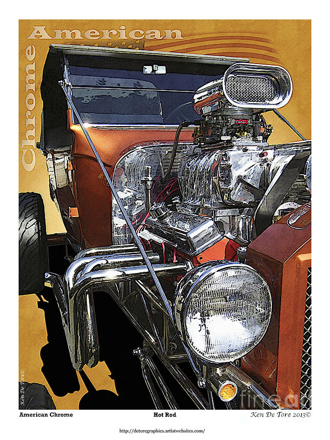 Hot Rod #1 Photograph by Kenneth De Tore