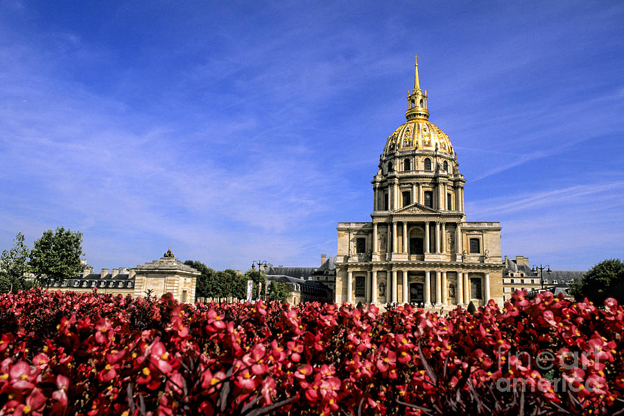 Hotel Des Invalides, France #1 Photograph by Bill Bachmann
