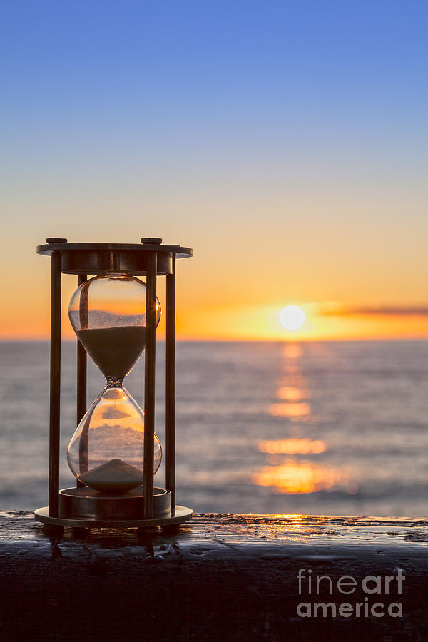 Sunset Photograph - Hourglass Sunrise #1 by Colin and Linda McKie