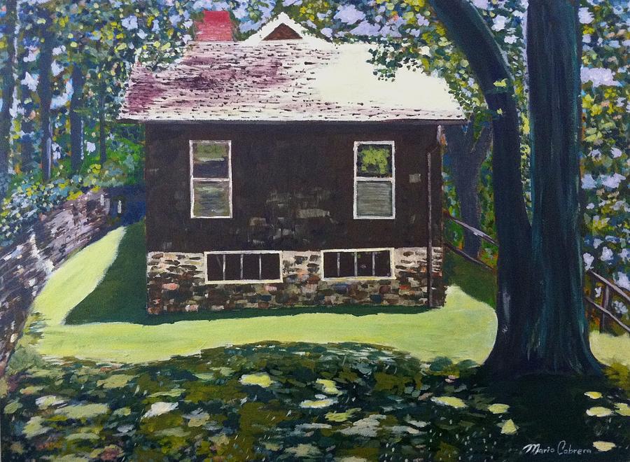 House at Wildacres #1 Painting by Mario Cabrera