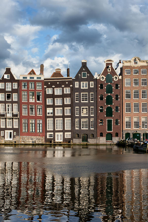 Houses in Amsterdam #1 Photograph by Artur Bogacki