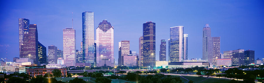 Houston, Texas, Usa #1 Photograph by Panoramic Images