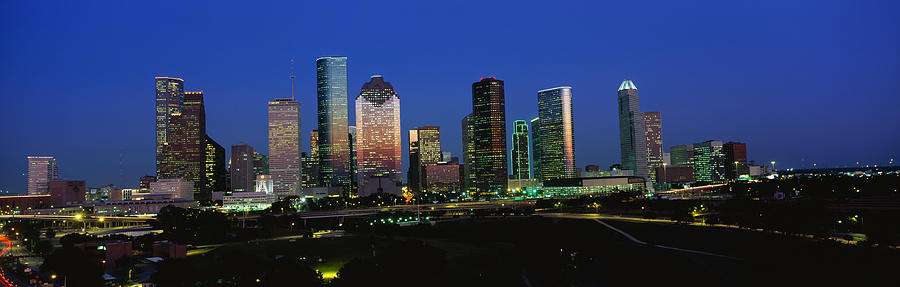 Houston Tx #1 Photograph by Panoramic Images