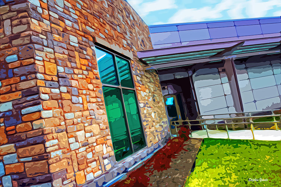 Howard County Library - Miller Branch #3 Digital Art by Stephen Younts