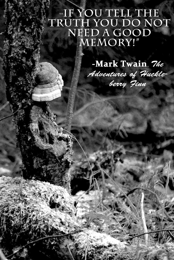Black And White Photograph - Huck Finn #1 by Tammy Collins