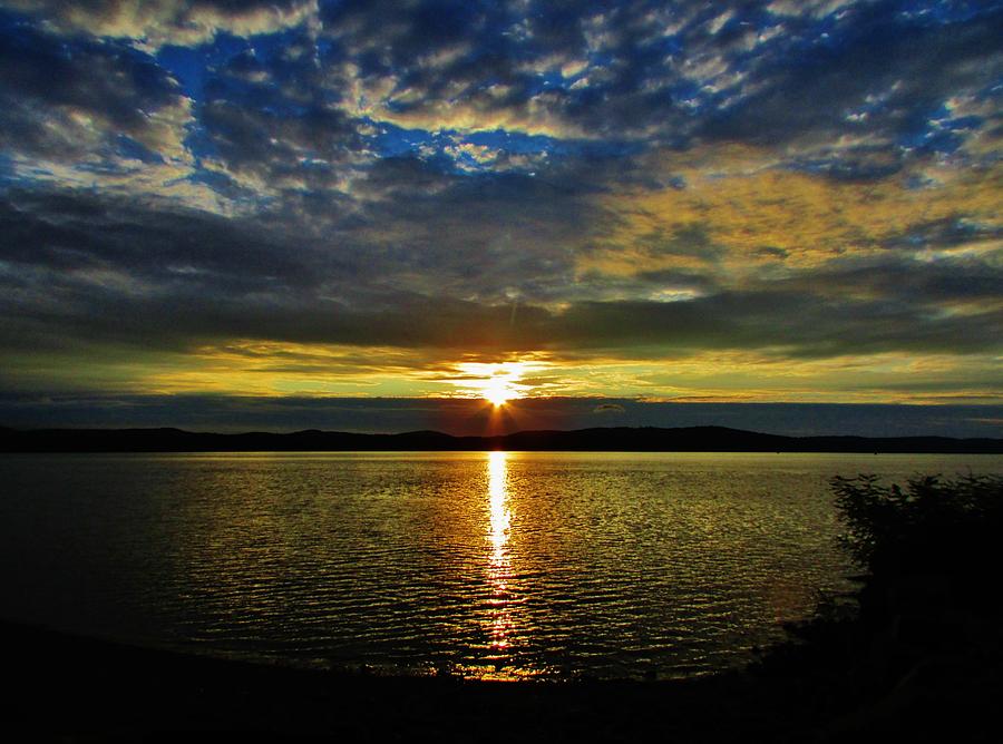 Hudson River Sunrise #1 Photograph by Thomas  McGuire