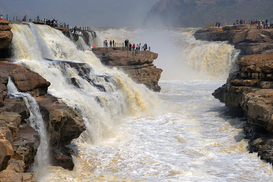 Hukou Waterfall Shanxi China #1 Photograph by Yue Wang