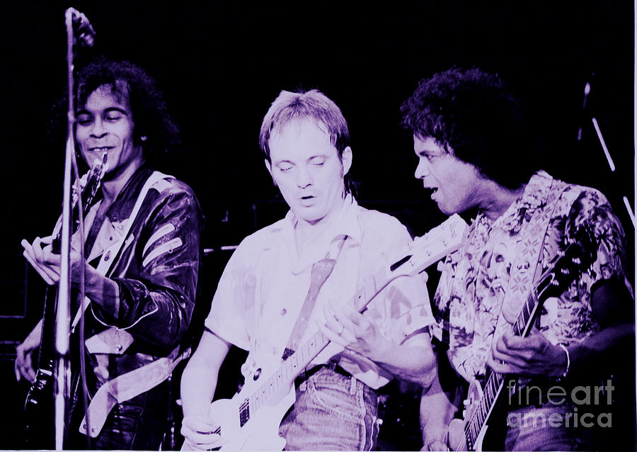 Humble Pie - On To Victory Tour at The Cow Palace S F 5-16-80 #2 Photograph by Daniel Larsen