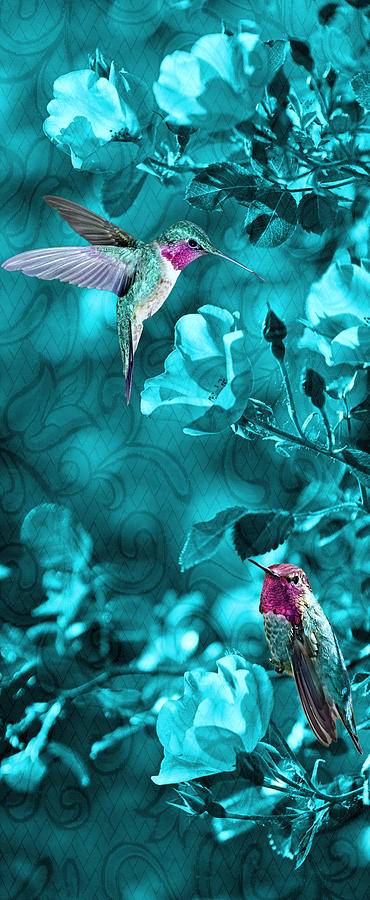 Hummingbird Fantasy #1 Photograph by Leda Robertson