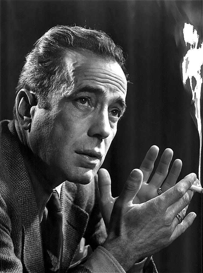 Humphrey Bogart Portrait 2 Karsh photo Circa 1954-2014 Photograph by David Lee Guss
